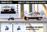 1:64 Honda City Turbo II w/Motocompo -- Japanese Police Livery -- INNO64