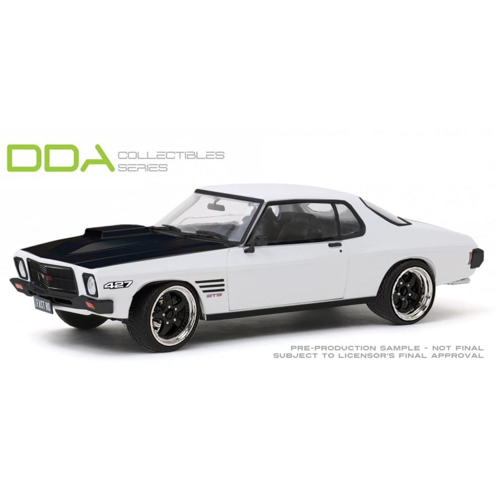 1:24 Holden Monaro HQ GTS -- White/Black -- DDA/Greenlight