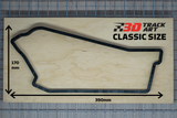 Sandown International Raceway -- 3D Including Topography -- 3D Track Art