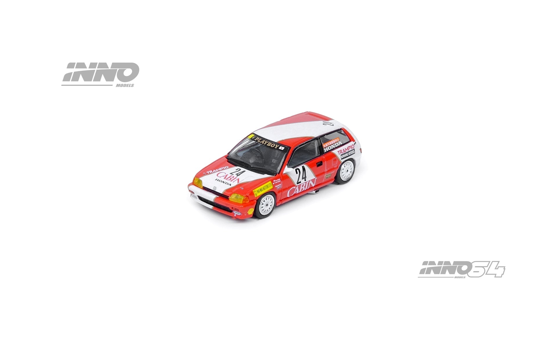 1:64 Honda Civic Si E-AT -- #24 Macau Guia Race 1988 2nd 1600cc Class