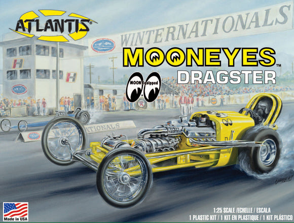 1:25 Mooneyes Dragster -- PLASTIC KIT -- Atlantis