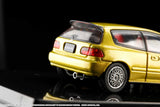 1:64 Honda Civic (EG6) JDM STYLE -- Yellow Metallic -- Hobby Japan
