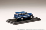 1:64 Toyota Land Cruiser 60 GX 1988 -- Blue -- Hobby Japan
