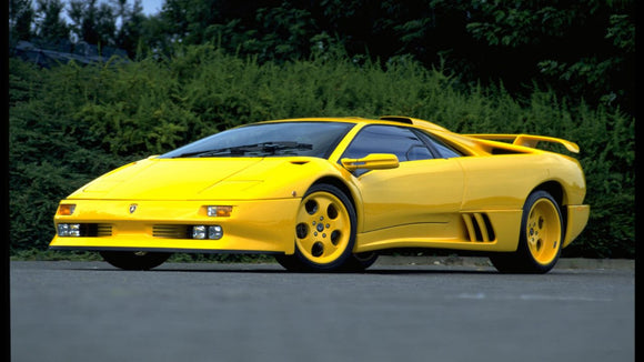 (Pre-Order) 1:18 Lamborghini Diablo SE JOTA -- Superfly Yellow -- AUTOart