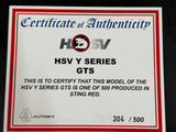 1:18 HSV Y Series GTS -- Sting Red -- Biante/AUTOart