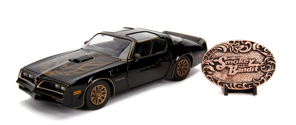 1:24 1977 Pontiac Firebird Trans Am -- Smokey & the Bandit w/Belt Buck