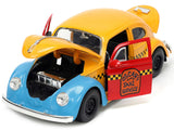 1:24 Oscar the Grouch w/1959 Volkswagen Beetle Taxi -- Sesame Street JADA VW