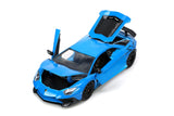 1:24 Lamborghini Aventador SV -- Blue -- JADA: Hyper-Spec