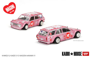 1:64 Datsun KAIDO 510 Wagon -- Hanami V1 Pink -- KaidoHouse x Mini GT