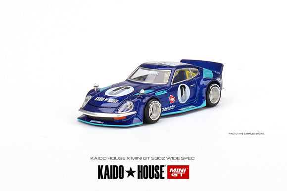 1:64 Datsun KAIDO Fairlady Z -- Blue -- KaidoHouse x Mini GT
