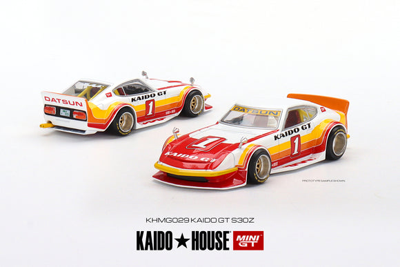 (Pre-Order) 1:64 Datsun KAIDO Fairlady Z GT V1 -- KaidoHouse x Mini GT KHMG029