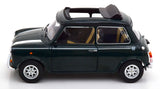 1:12 Mini Cooper w/Sunroof -- Dark Green/White -- KK-Scale