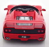 1:18 1995 Ferrari F50 Cabriolet Convertible -- Red -- KK-Scale