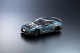 1:43 2022 Nissan R35 GT-R NISMO Special Edition -- Grey -- Kyosho