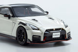 1:43 2022 Nissan R35 GT-R NISMO Special Edition -- White -- Kyosho