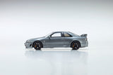 1:43 Nissan Skyline GT-R R33 NISMO Grand Touring -- Grey -- Kyosho
