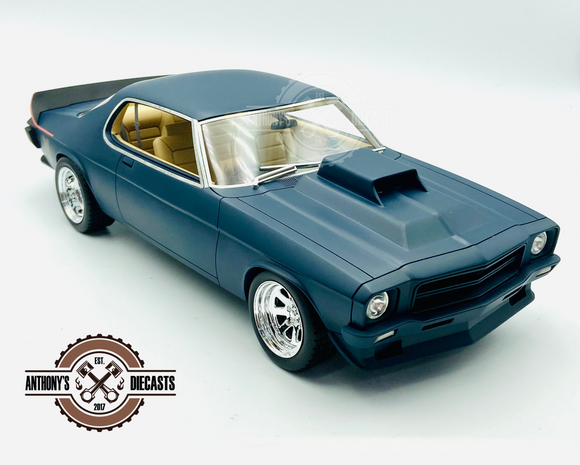 1:18 MFP Mad Max HQ - 1973 Holden Monaro HQ Pursuit Nightrider -- ACE Models DDA