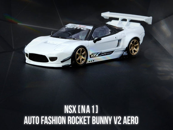1:64 Honda NSX (NA1) Pandem Rocket Bunny -- White Auto Fashion -- INNO64