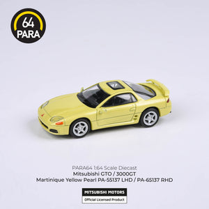 1:64 Mitsubishi GTO -- Martinique Yellow Pearl -- PARA64