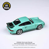 1:64 RUF CTR Yellowbird 1987 -- Mint Green -- PARA64 Porsche