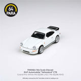 1:64 RUF CTR Yellowbird 1987 -- Grand Prix White -- PARA64 Porsche