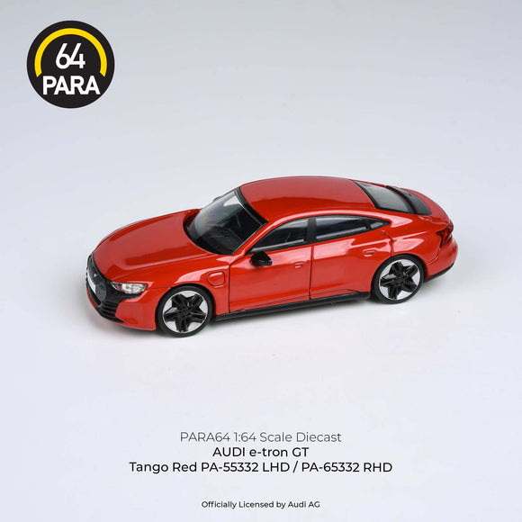 1:64 Audi e-tron GT -- Tango Red -- PARA64