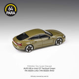 1:64 Audi e-tron GT -- Tactical Green -- PARA64