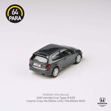1:64 Honda Civic Type R EP3 2001 -- Cosmic Grey -- PARA64