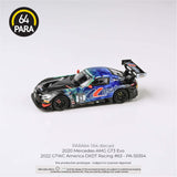 1:64 Mercedes-AMG GT3 Evo -- GTWC America DXDT Racing #63 -- PARA64