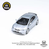 1:64 Honda Civic Type R (FN2 Euro) -- Alabaster Silver Metallic -- PARA64
