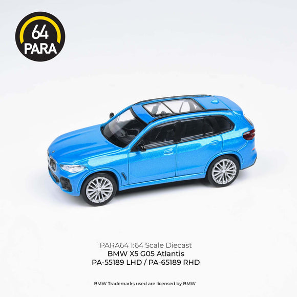 1:64 BMW X5 -- Atlantis Blue -- PARA64