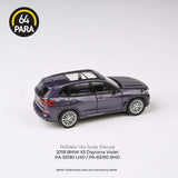 1:64 BMW X5 -- Daytona Violet -- PARA64