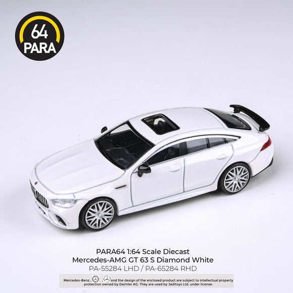 1:64 Mercedes-AMG GT 63 S -- Diamond White -- PARA64