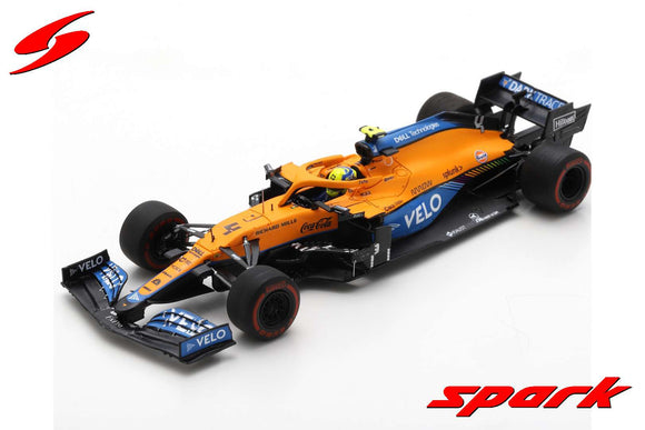 1:43 2021 Lando Norris -- Emilia GP 3rd -- #4 McLaren MCL35M -- Spark F1