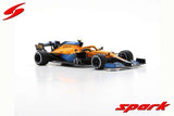 1:43 2021 Lando Norris -- Italian GP 2nd Place -- McLaren MCL35M -- Spark F1