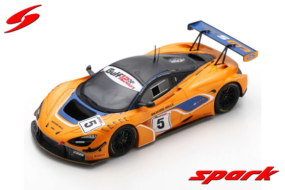 1:43 McLaren 720S GT3 -- #5 McLaren Motorsport -- 8th GULF 12H 2018 -- Spark