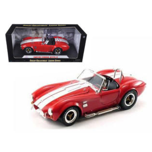 1:18 Shelby Cobra 427 S/C -- Red with White Stripes -- Shelby Collectibles
