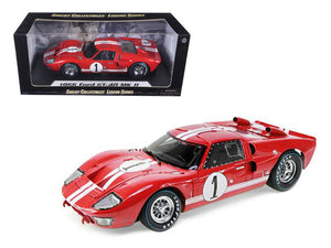 1:18 1966 Ford GT-40 Mk 2 -- Red #1 -- Shelby Collectibles