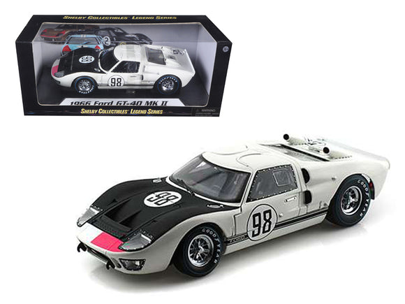 1:18 1966 Ford GT-40 Mk 2 -- Daytona Winner #98 -- Shelby Collectibles