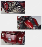 1:12 Harley-Davidson 2021 CVO Tri Glide Trike -- Maroon -- Maisto Motorbike