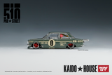 1:64 Datsun 510 Pro Street -- OG Green -- KaidoHouse x Mini GT KHMG001