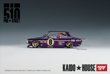 1:64 Datsun 510 Pro Street -- OG Purple -- KaidoHouse x Mini GT
