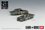 1:64 Datsun 510 Pro Street -- OG Green -- KaidoHouse x Mini GT KHMG001