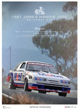 1987 Bathurst Winner Print 2 -- Holden VL Commodore Peter Brock -- Peter Hughes