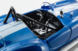 1:43 Shelby Cobra 427 S/C w/Racing Windscreen -- Dark Blue/White -- Kyosho