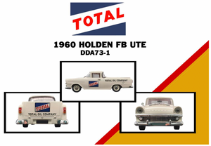 1:43 Holden FB Ute -- Total Fuel -- DDA Collectibles