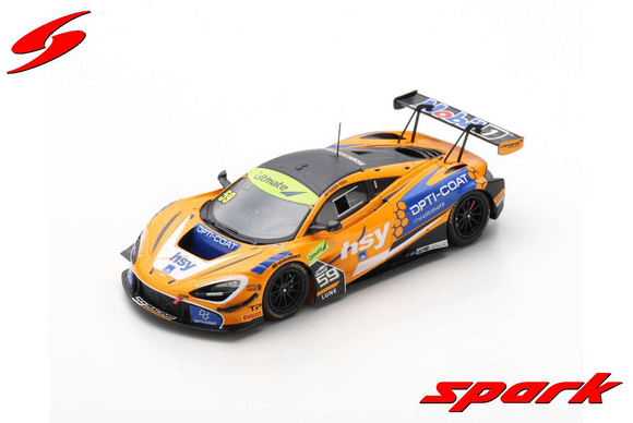 (Pre-Order) 1:43 2019 Fraser Ross -- Australian GT Championship Winner Race 1  -- #59 McLaren 720S GT3 -- Spark Models