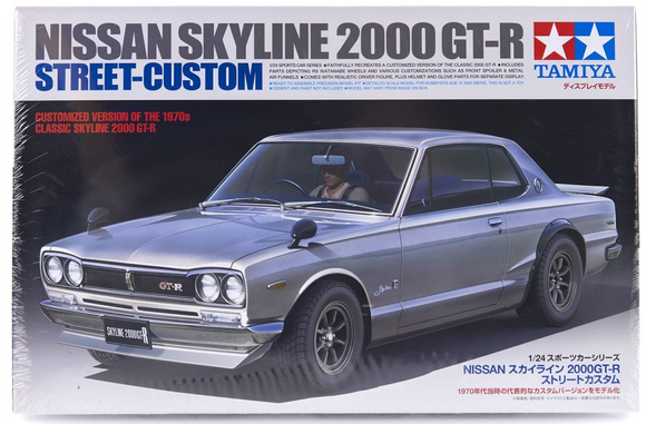1:24 Nissan Skyline 2000 GT-R Street-Custom -- PLASTIC KIT -- Tamiya 24335