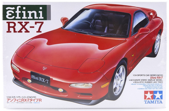 1:24 Mazda Efini RX-7 -- PLASTIC KIT -- Tamiya 24110