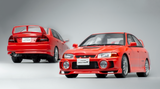 (Pre-Order) 1:18 Mitsubishi Evolution 4 -- Red -- Pop Race